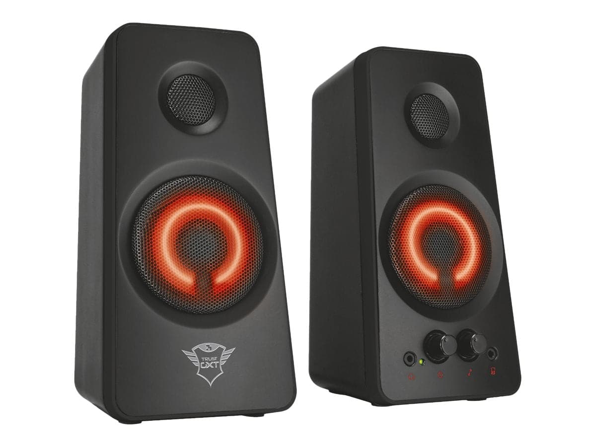 Trust GXT 608 beleuchtete Lautsprecher Schwarz