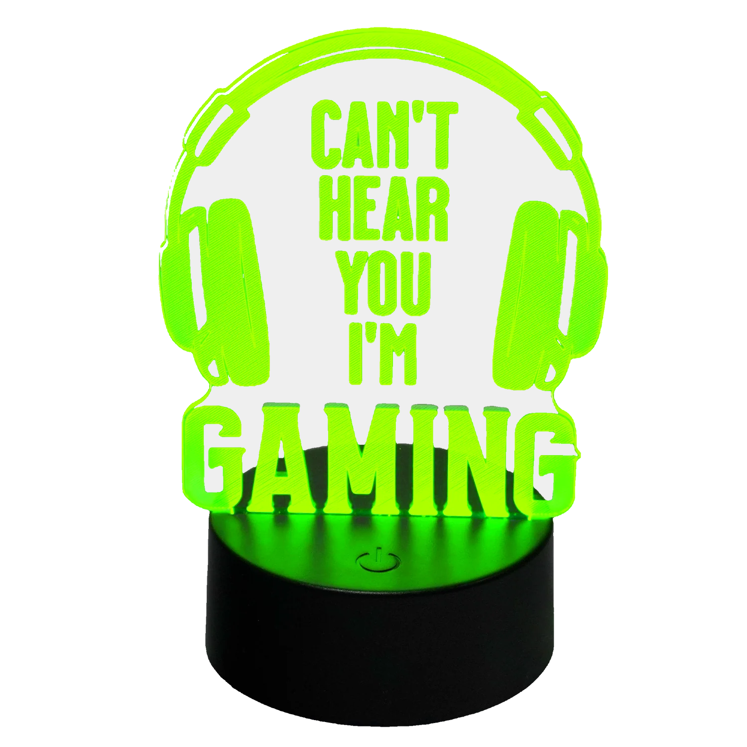 Geekd Gaming 3D-Lampe – ich kann dich nicht hören