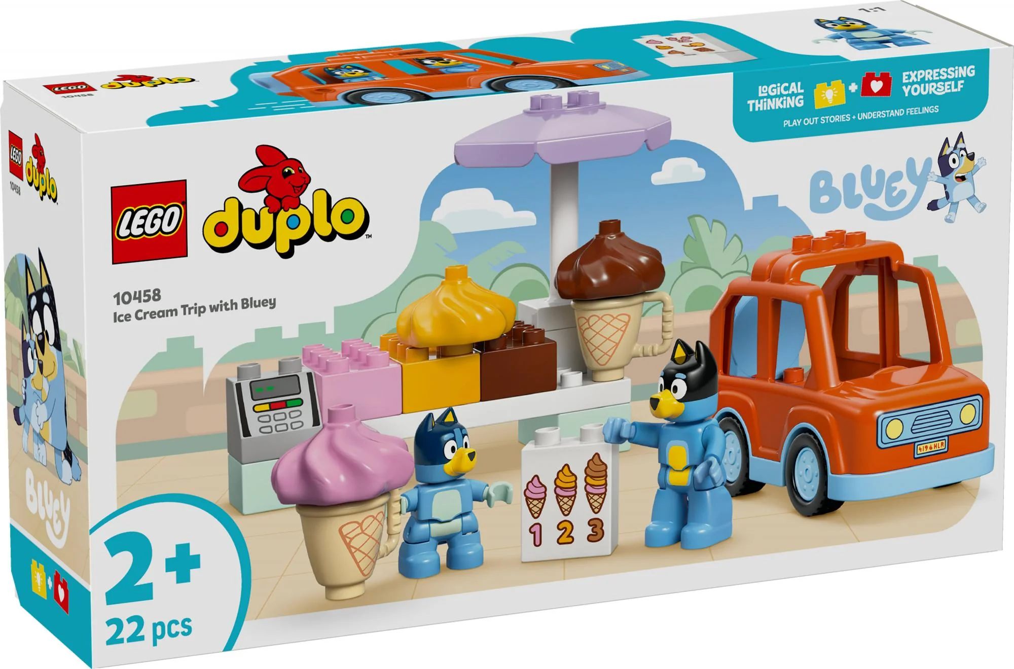 LEGO DUPLO Bluey – Is-tur med Bluey