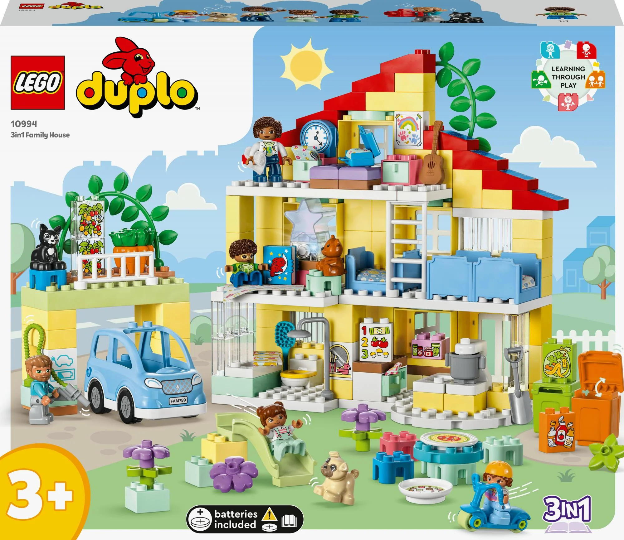 LEGO DUPLO – 3-i-1 Familiehus