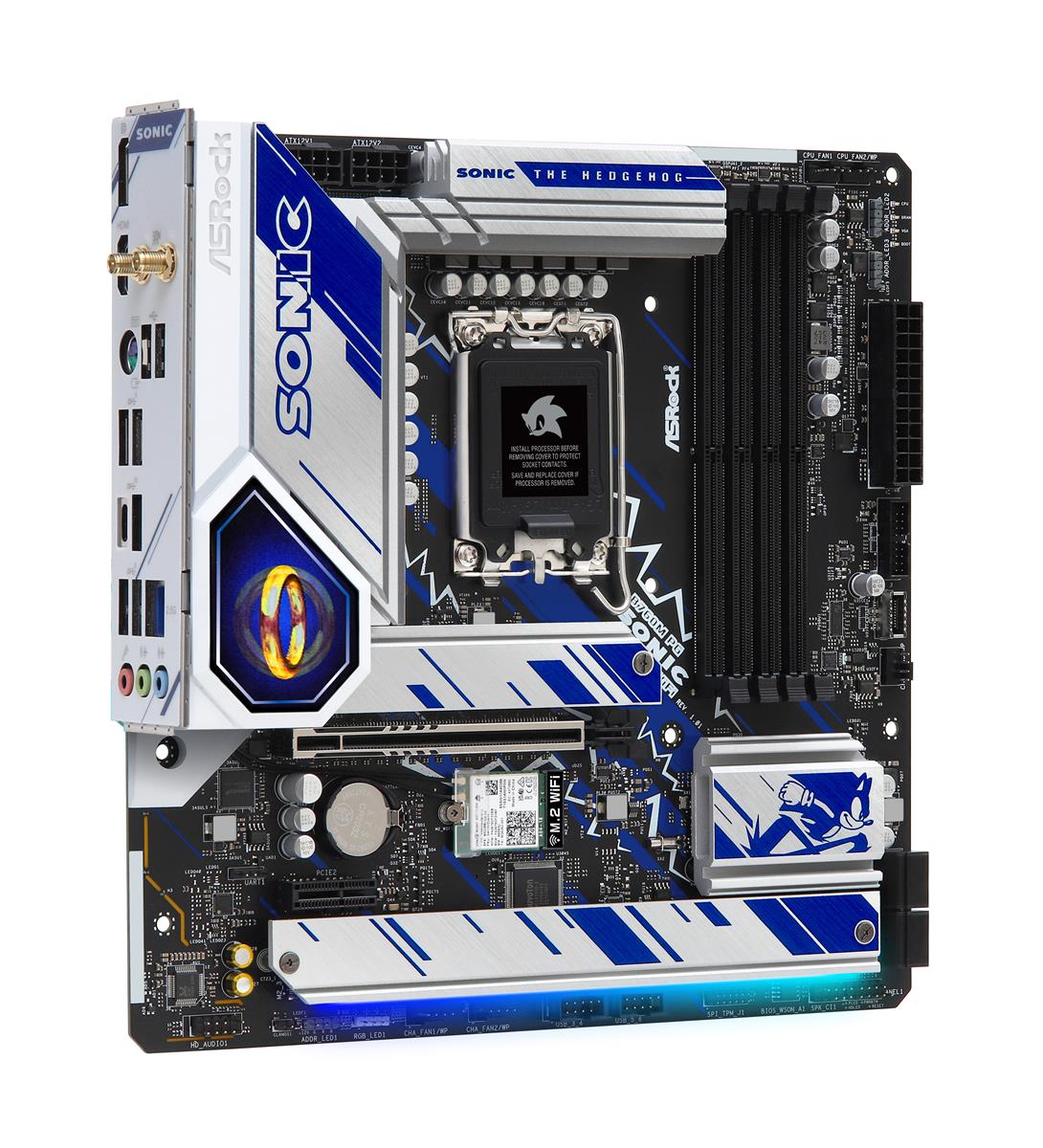 ASRock B760M PG SONIC WIFI - Bundkort