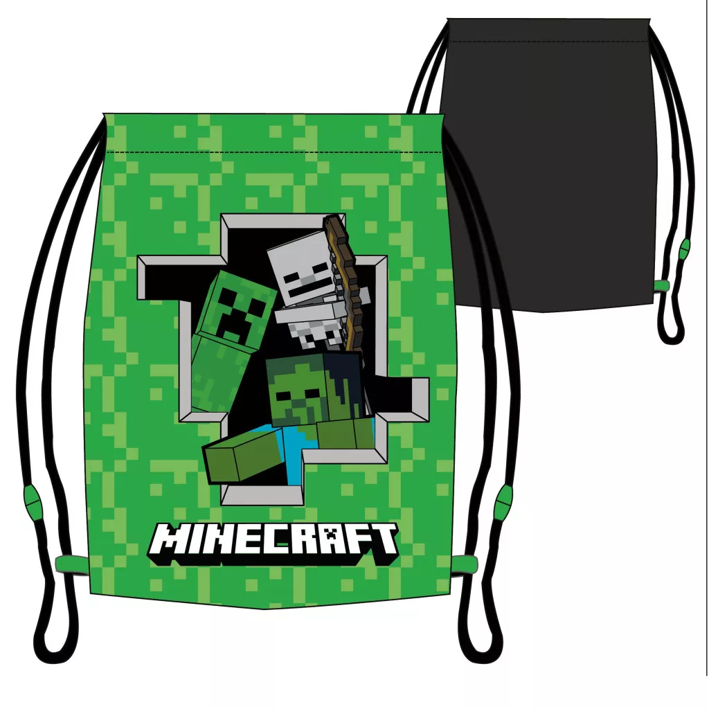Minecraft Creeper gymnastiktaske 37 cm