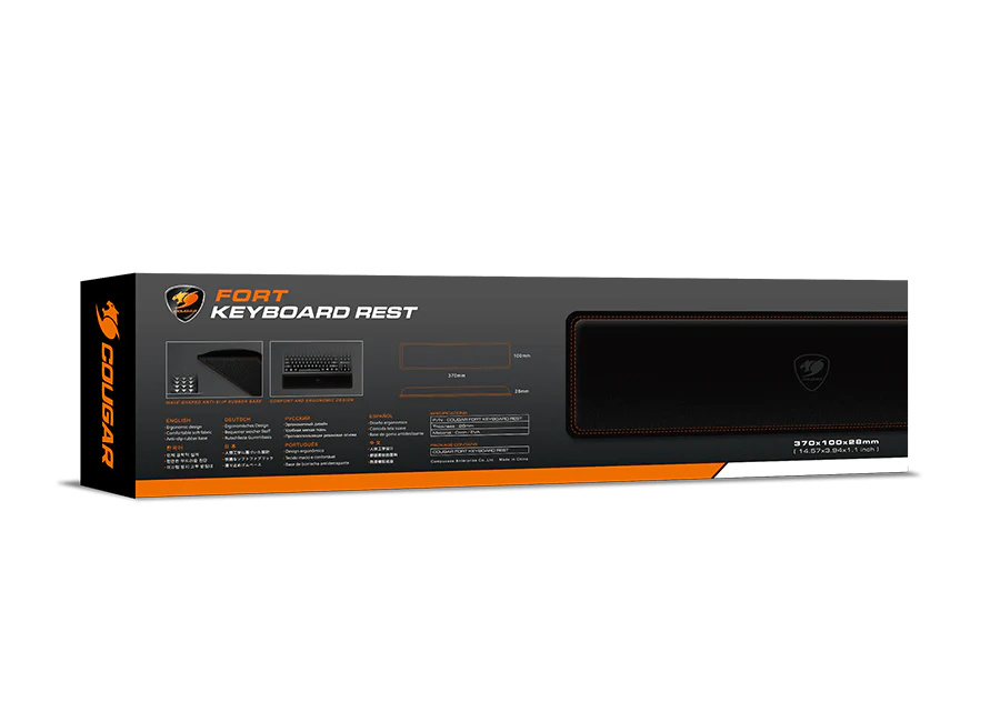 Cougar FORT Tastatur-Handballenauflage Handballenauflage für Tastatur