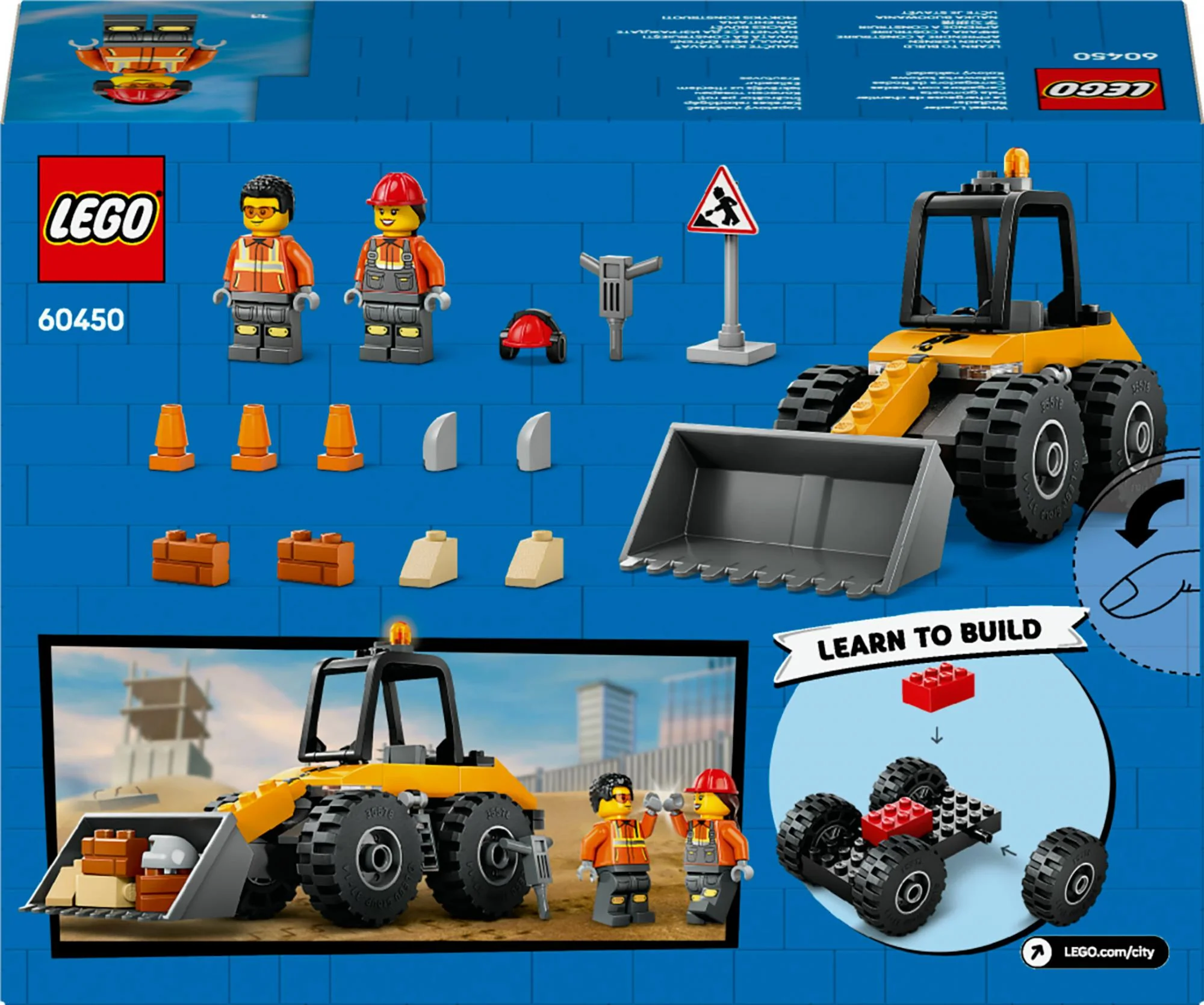 LEGO City – Gul Entreprenør Hjullæsser