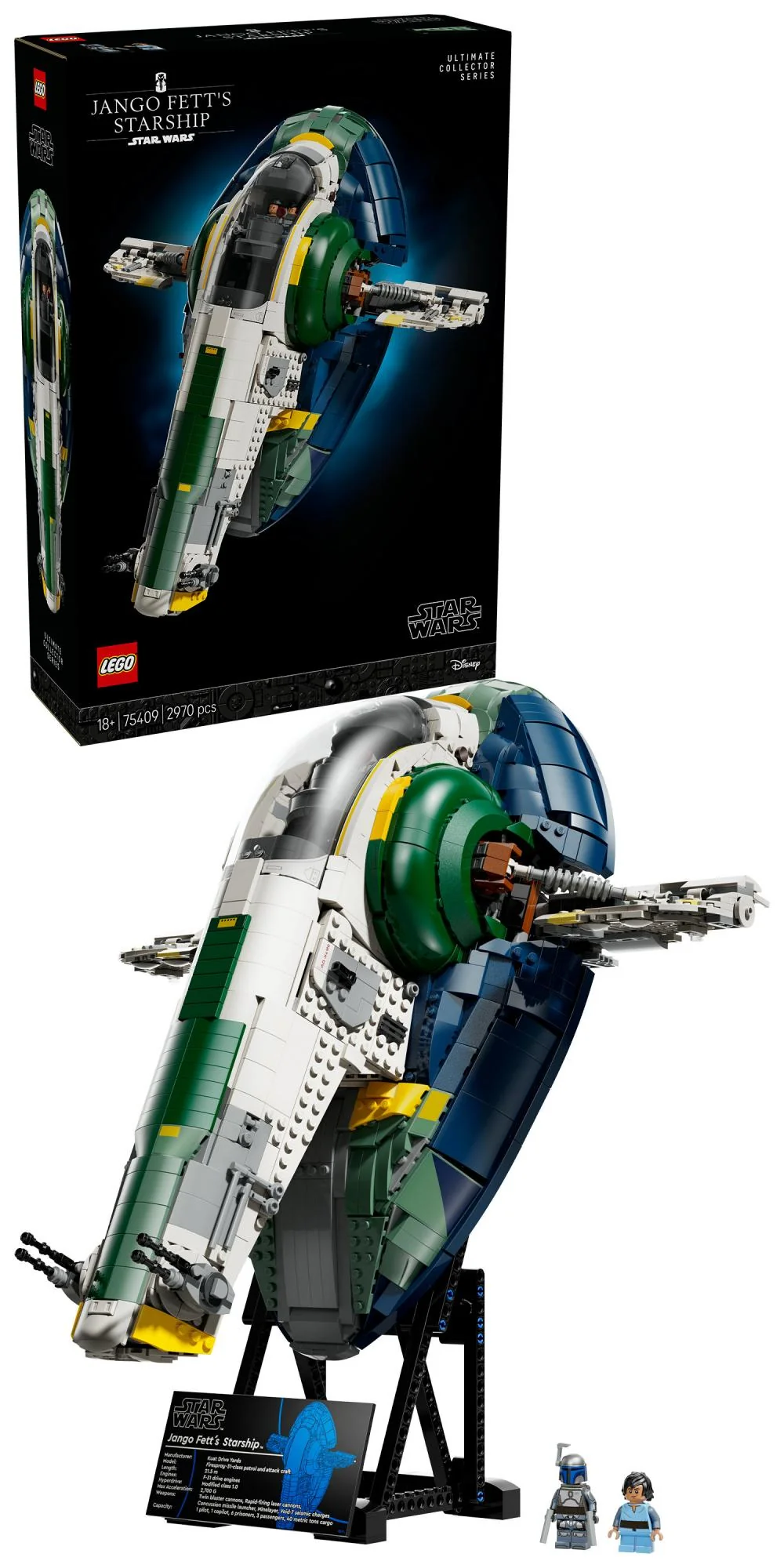 LEGO Star Wars™ – Jango Fett's Firespray-Class Starship