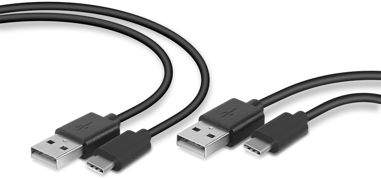 SpeedLink STREAM Play & Charge USB-C-Kabelset für PS5. schwarz
