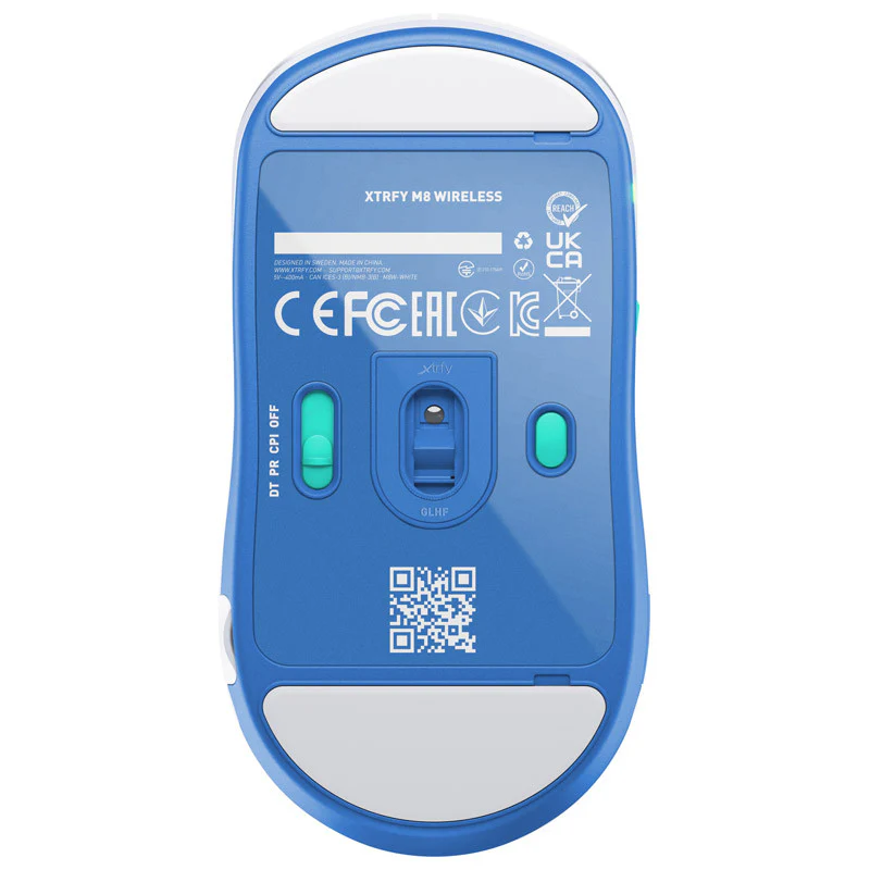 Xtrfy M8 Wireless – Weiß