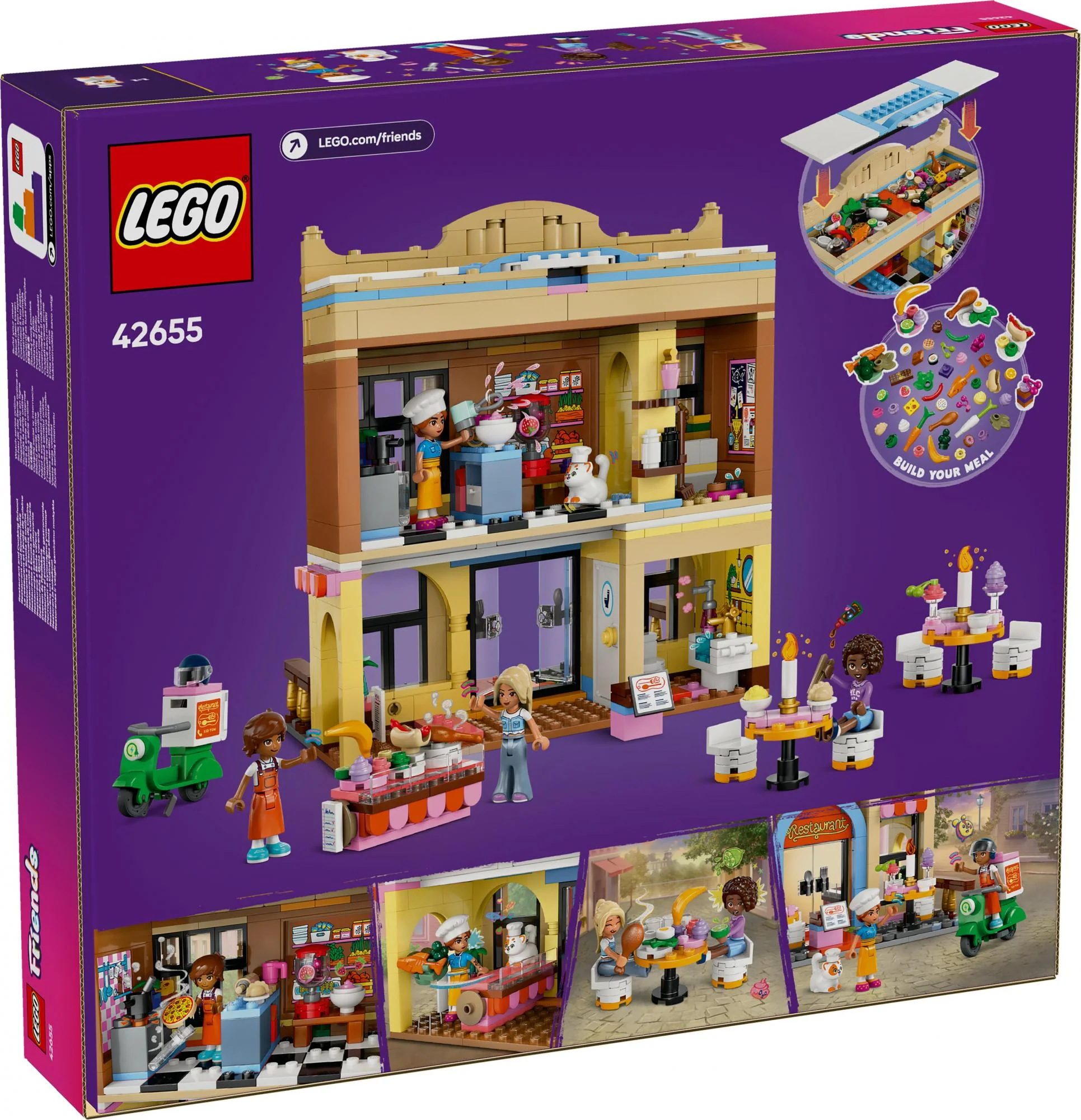 LEGO 42655 Friends Restaurant and Cooking School
