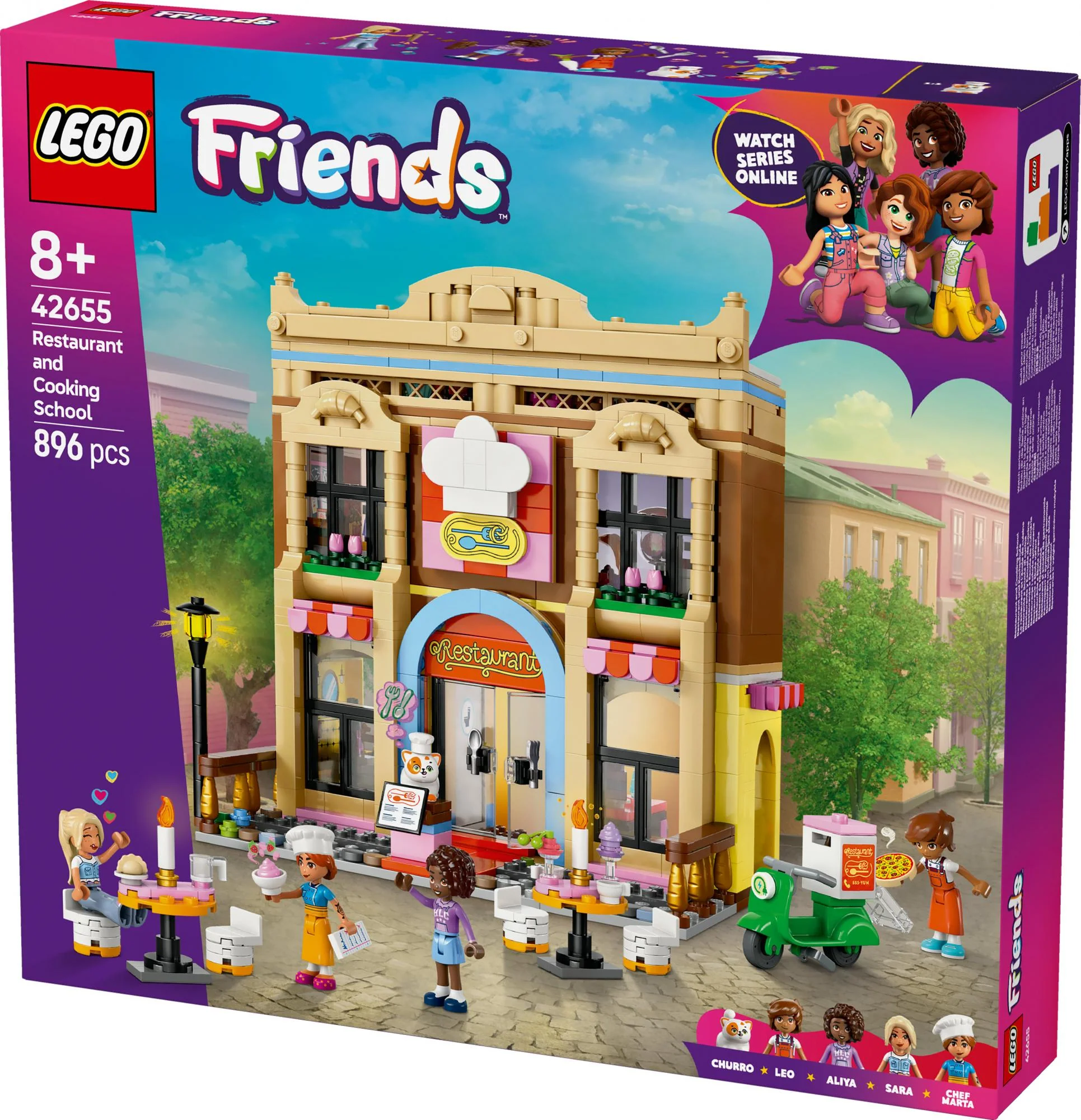 LEGO 42655 Friends Restaurant and Cooking School