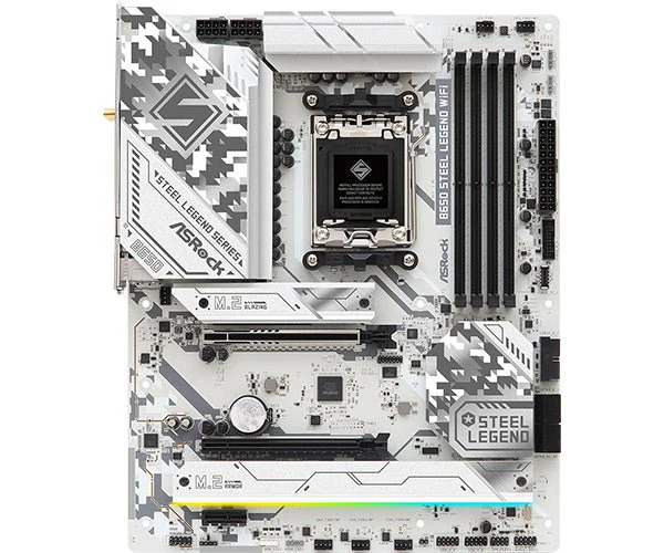 ASRock B650 Steel Legend WiFi ATX Socket AM5  - BundkortAMD B650