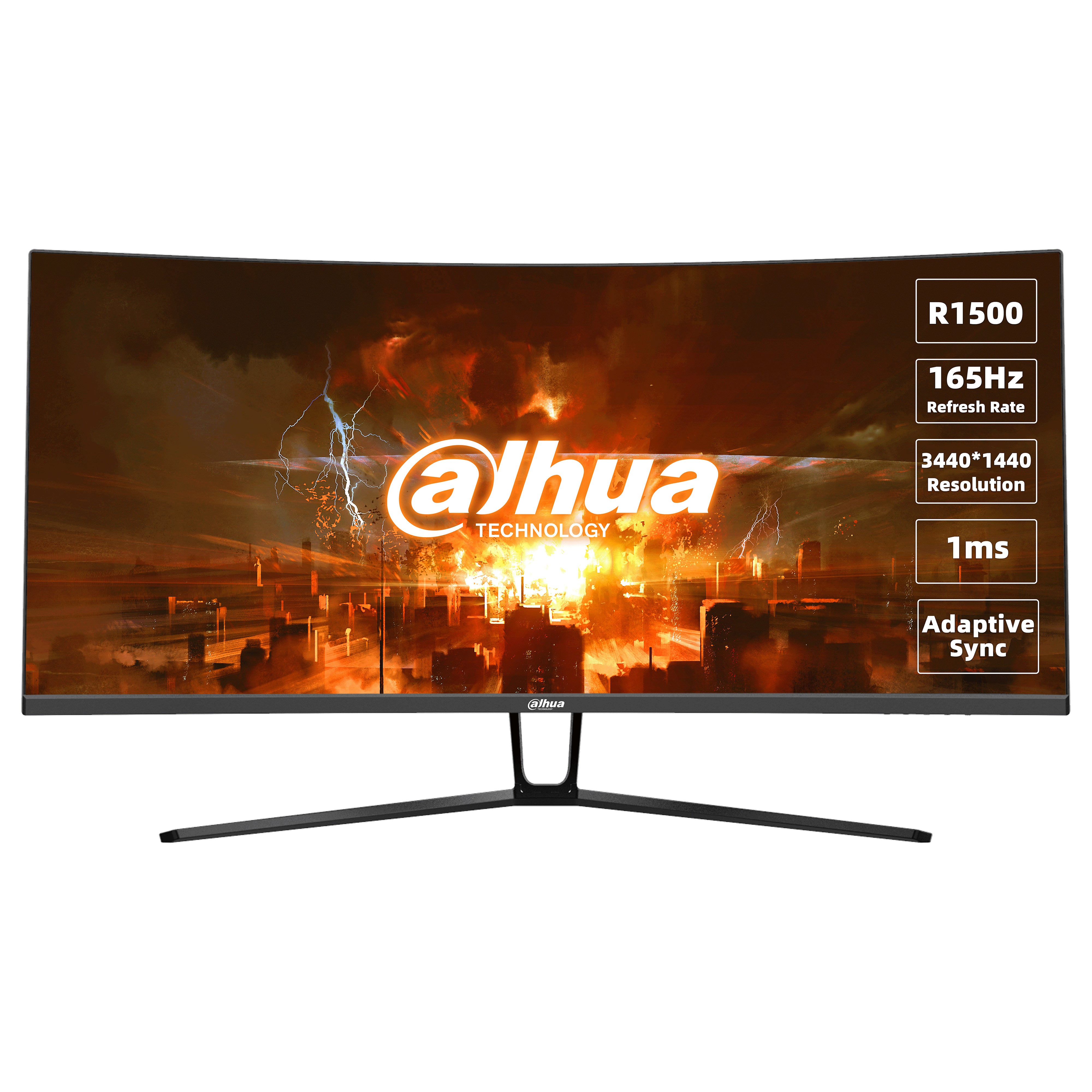 Dahua 34 WQHD 21 9 Curved 165Hz 1ms