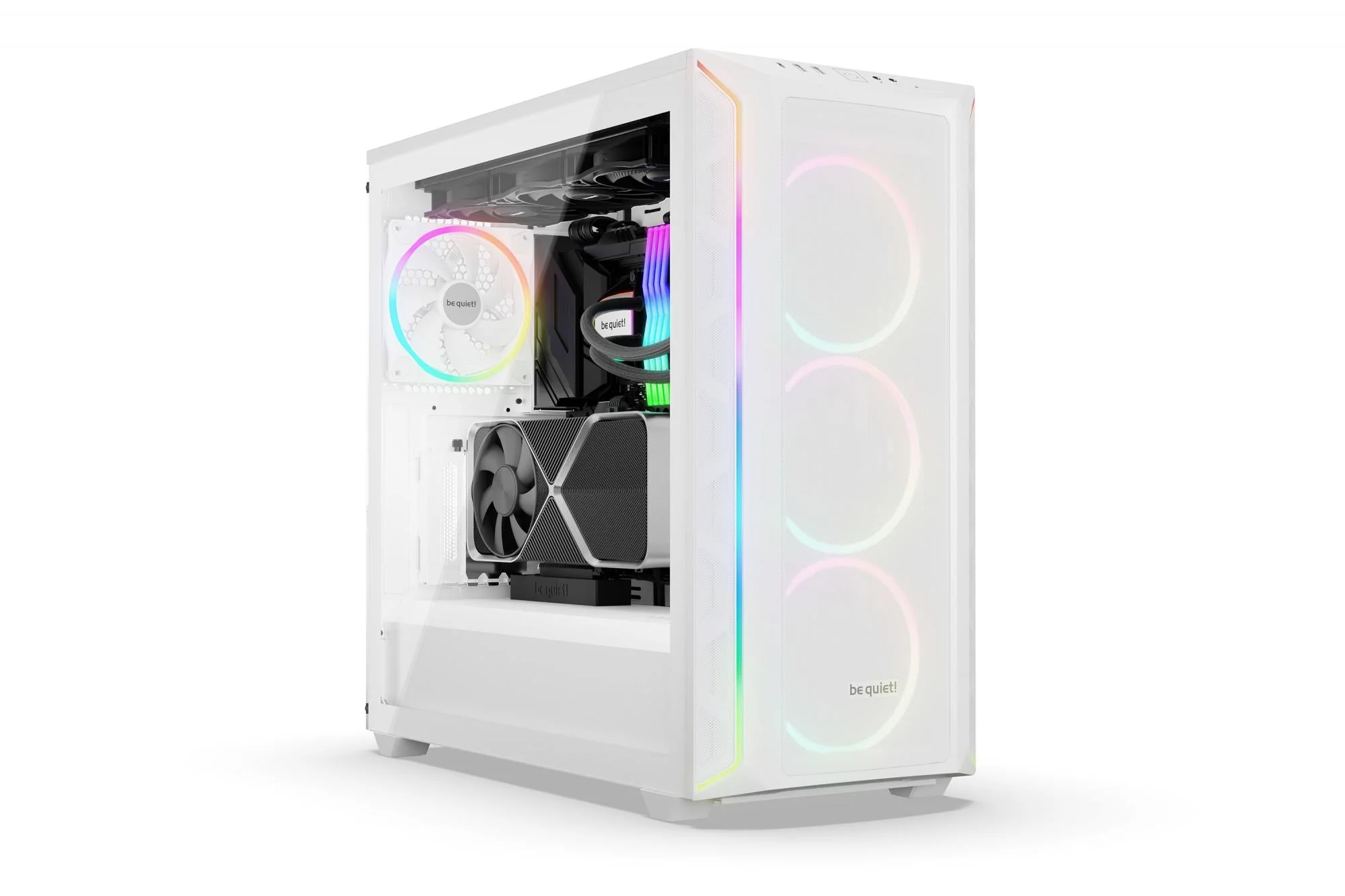be quiet! SHADOW BASE 800 FX. tower case (white. tempered glass)