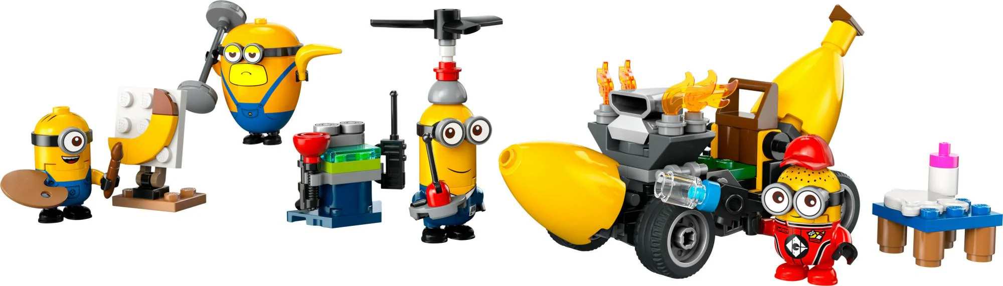 LEGO 75580 Minions and the Banana Car