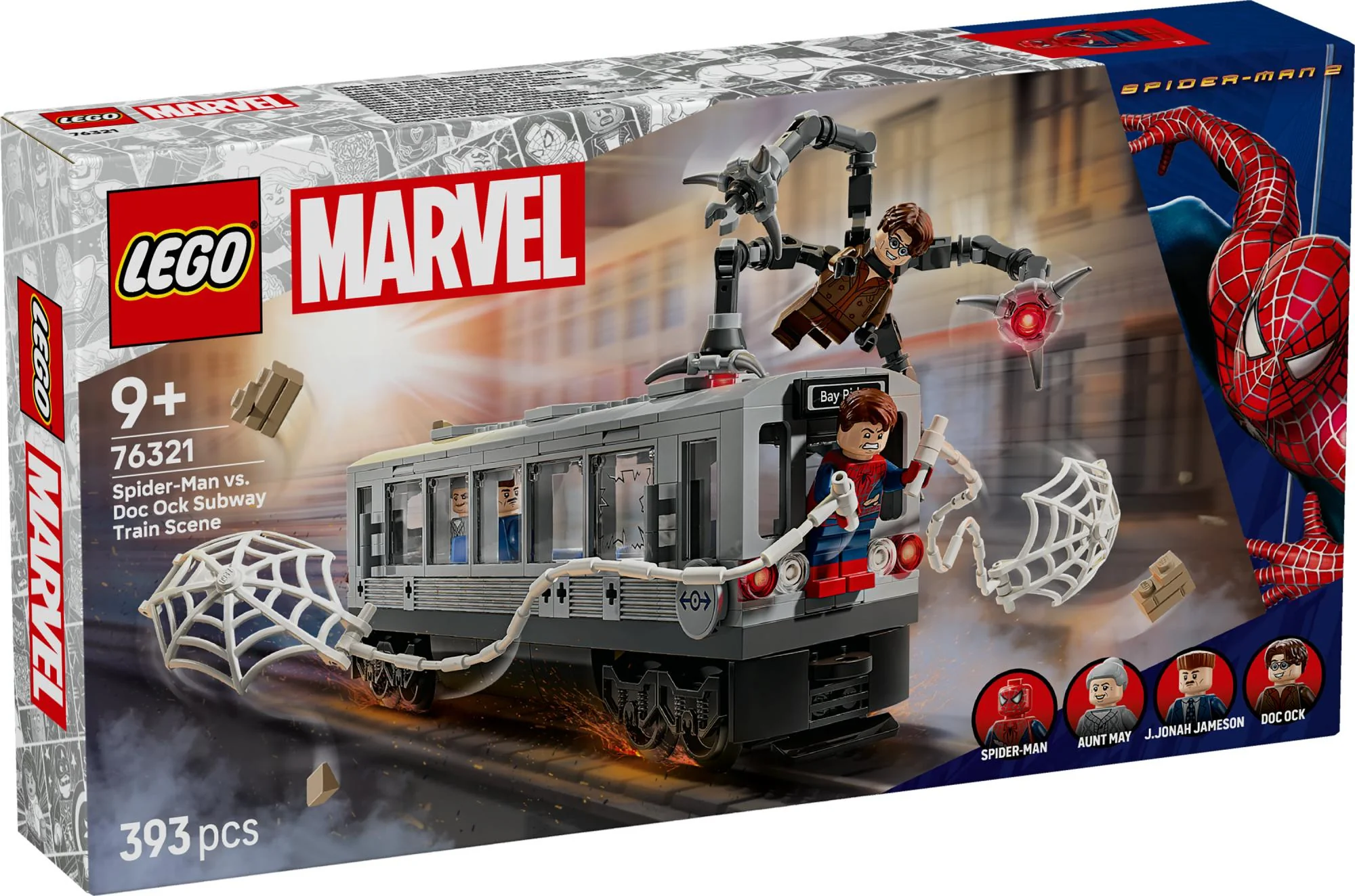 LEGO - Super Heroes - Spider-Man vs. Doc Ock: Subway Train Scene (76321)