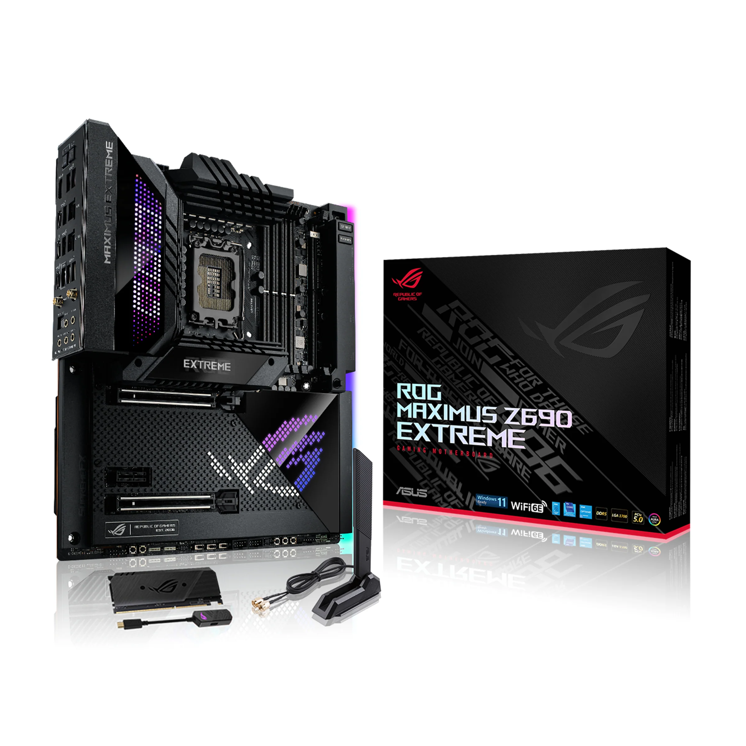 ASUS ROG MAXIMUS Z690 EXTREME (EATX. Z690. LGA 1700. DDR5)