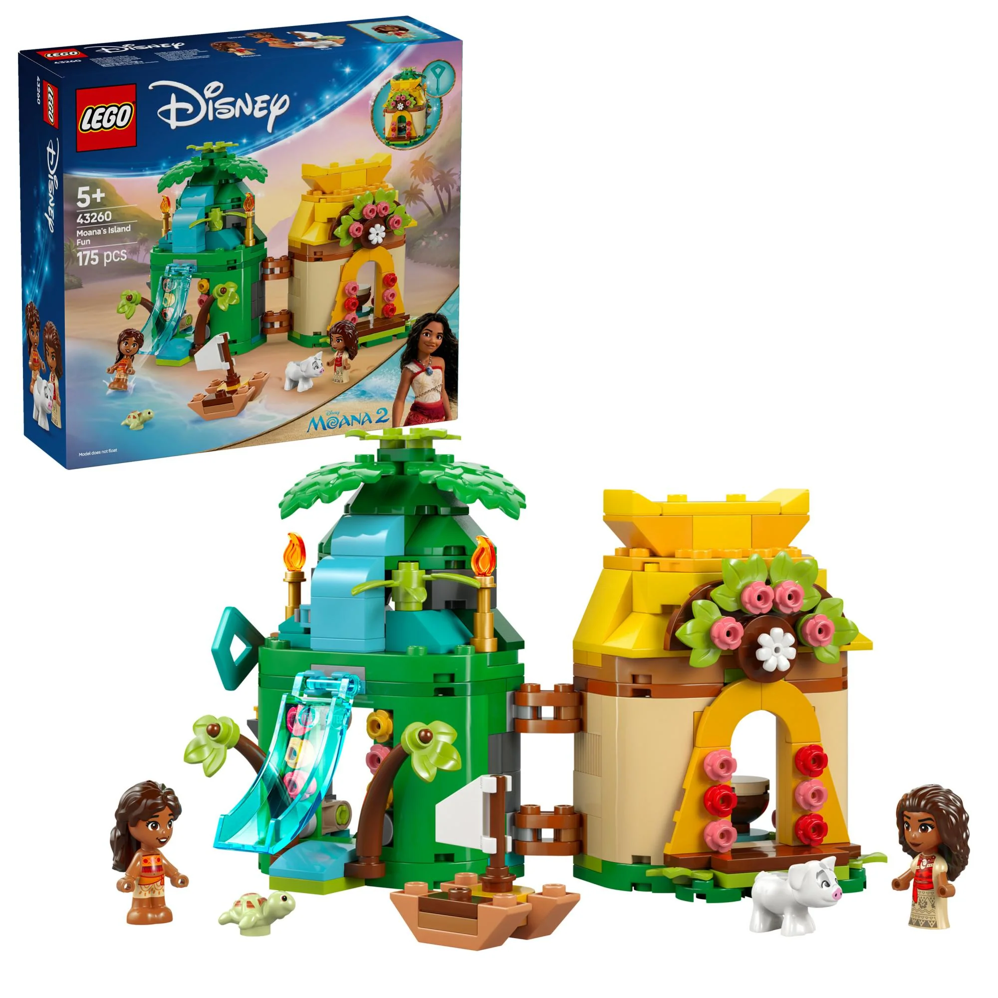 LEGO 43260 Disney Princess Vaiana's Island Fun