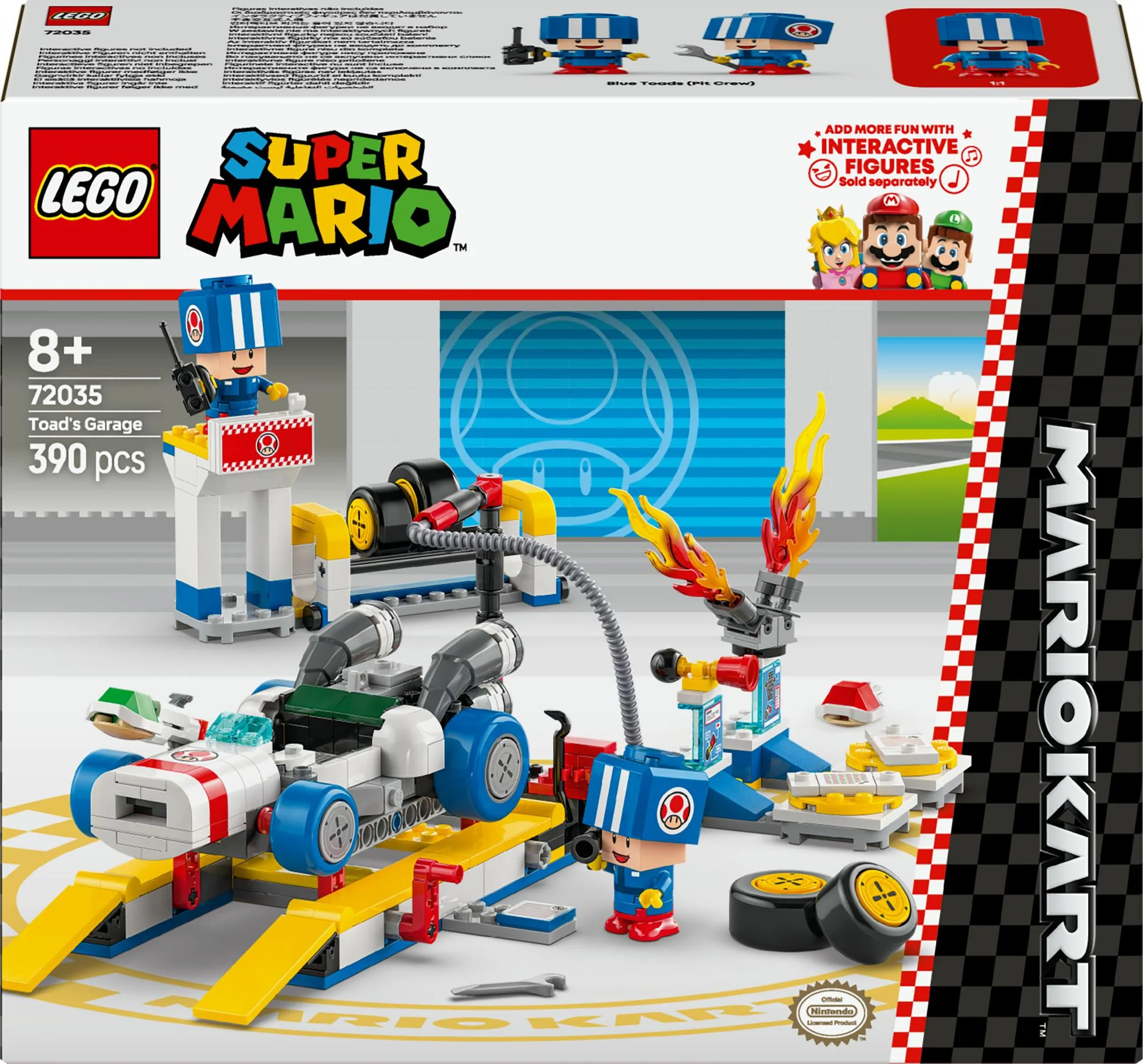 LEGO 72035 Super Mario - Mario Kart: Toad's Workshop