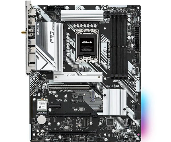ASRock B760 Pro RS WiFi ATX LGA1700  Intel B760 - Bundkort