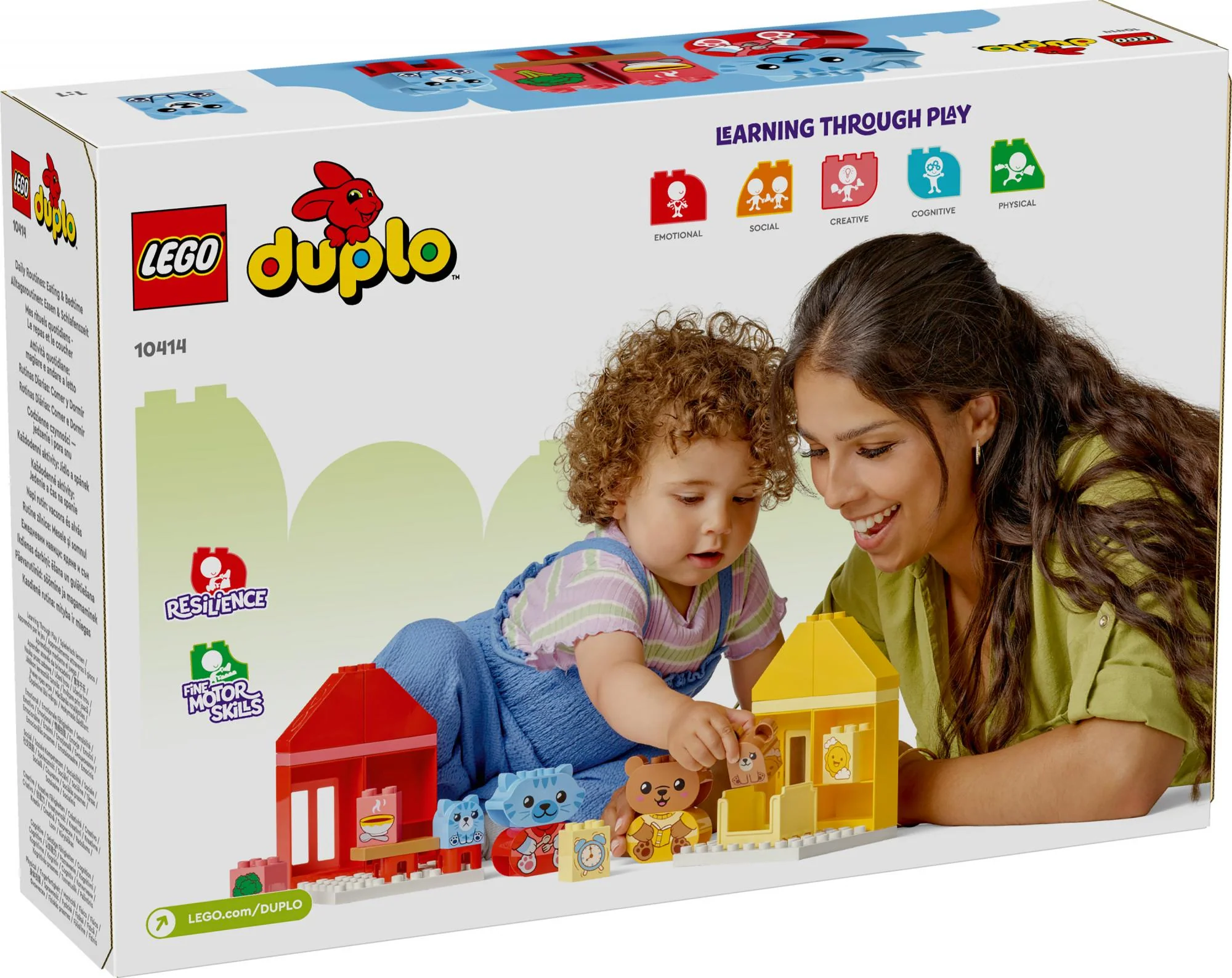 LEGO 10414 DUPLO Daily Routines: Meal & Bedtime