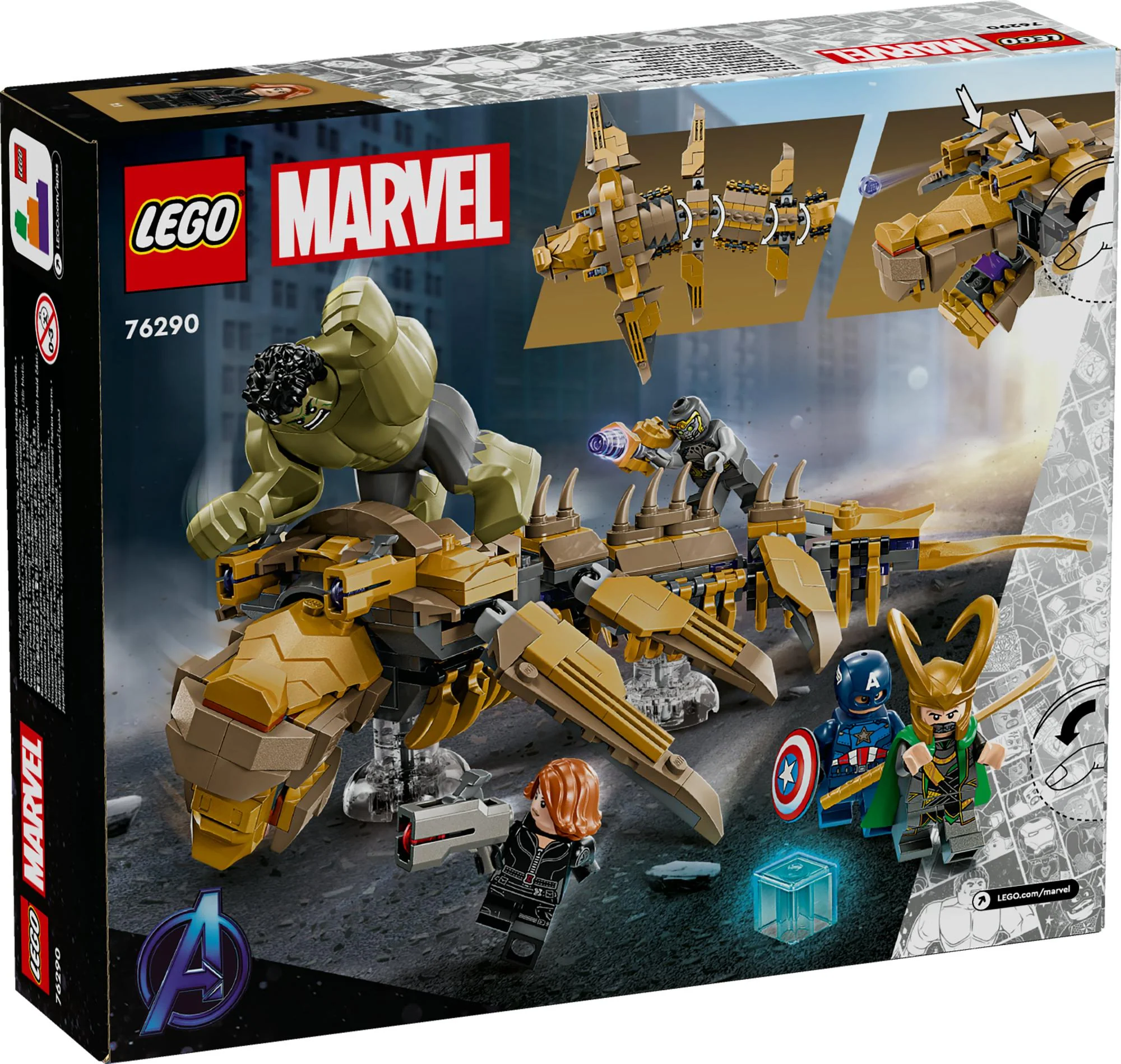 LEGO 76290 Marvel Super Heroes Avengers vs. Leviathan