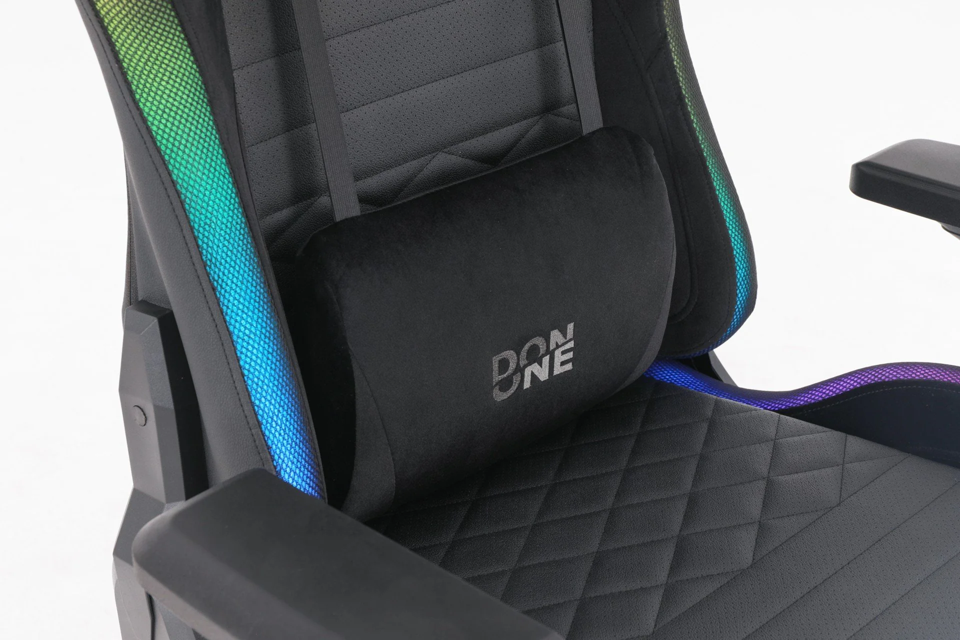 DON ONE – Valentino SUPERLEGGERA – RGB-Gamer-Stuhl mit Licht