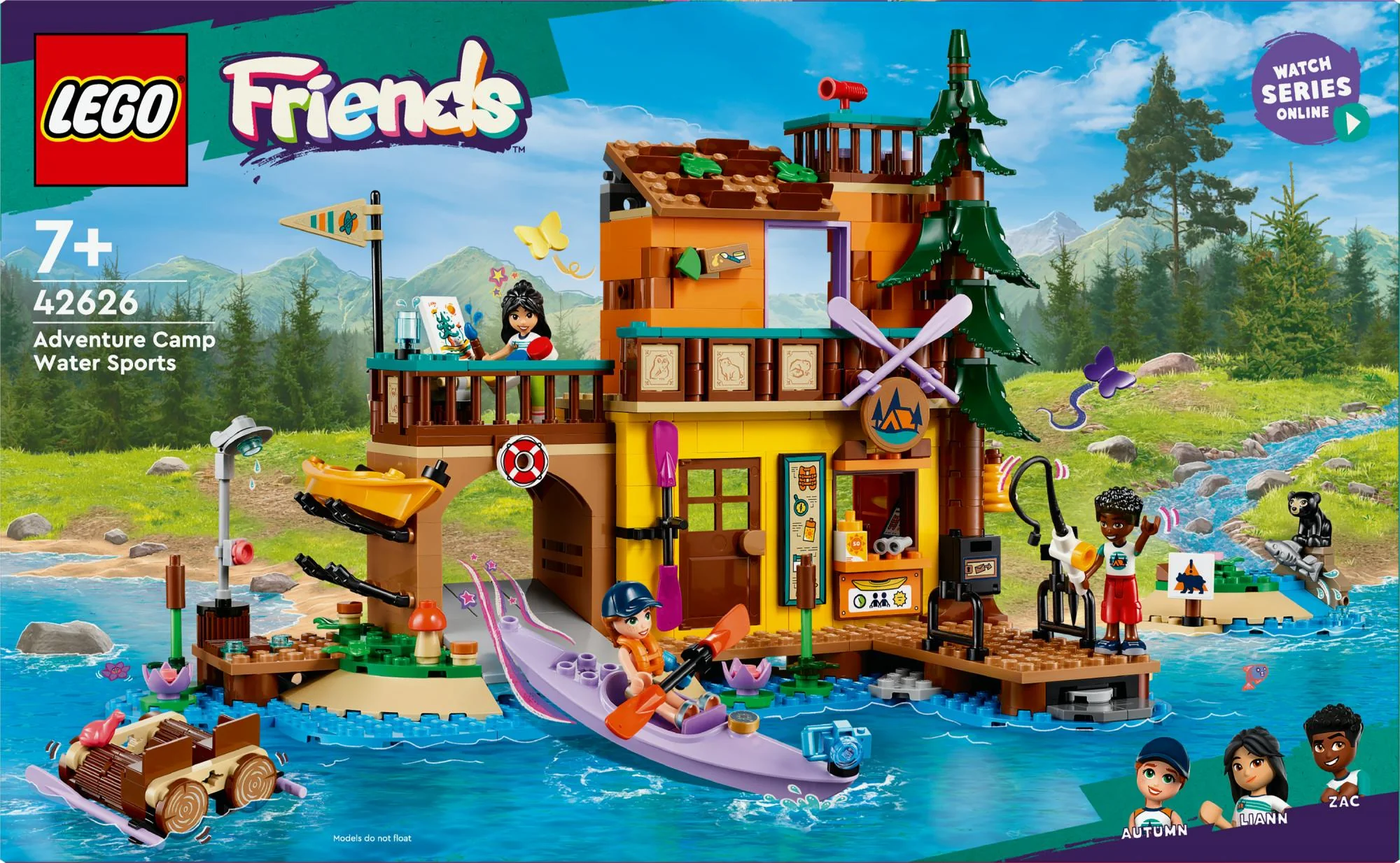 LEGO 42626 Friends Adventure Camp with Kayak