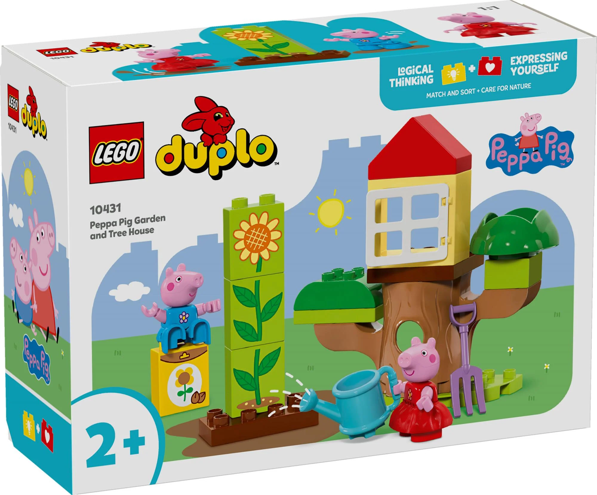 LEGO 10431 DUPLO Peppa's Garden with Tree House