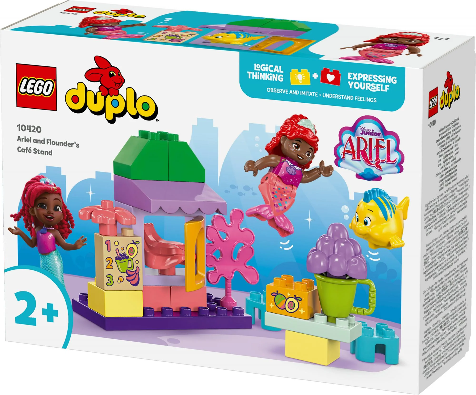 LEGO 10420 DUPLO Disney Ariel and Flounder's Café Kiosk