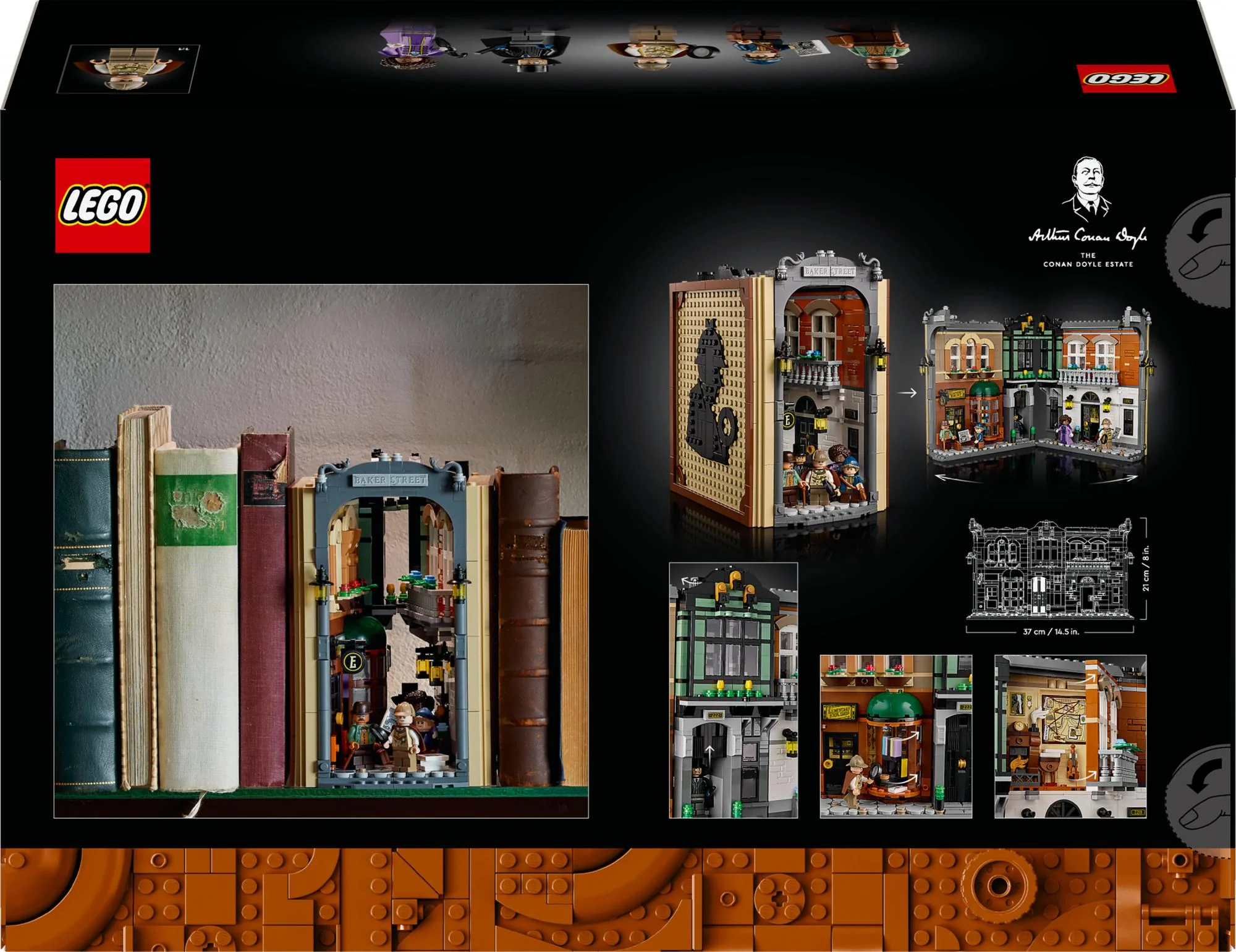 LEGO Icons – Sherlock Holmes: Book Nook