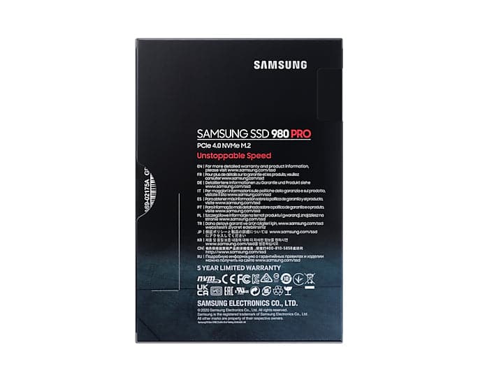 Samsung 980 PRO SSD MZ-V8P2T0BW 2 TB M.2