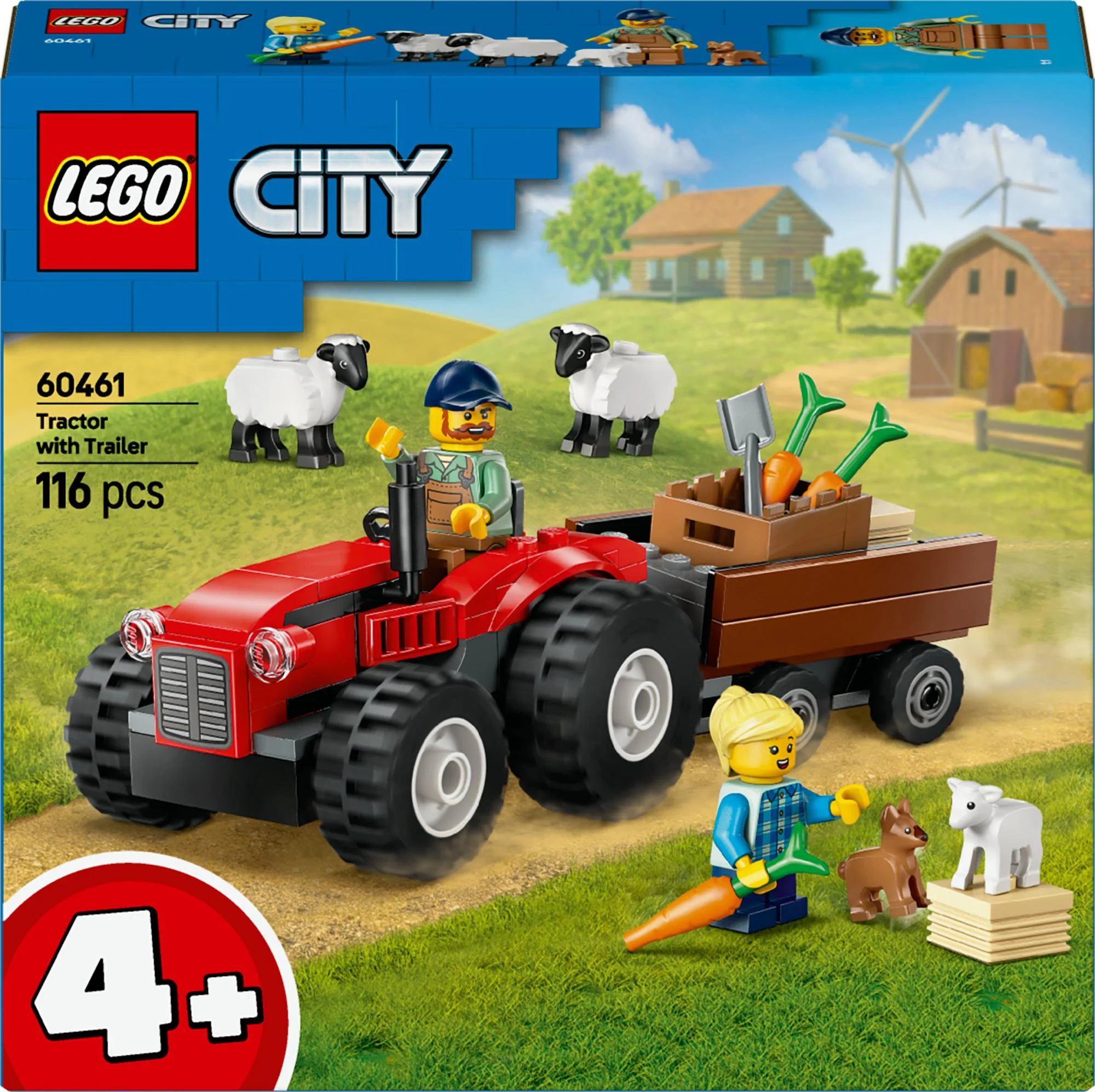 LEGO 60461 City Tractor with Trailer