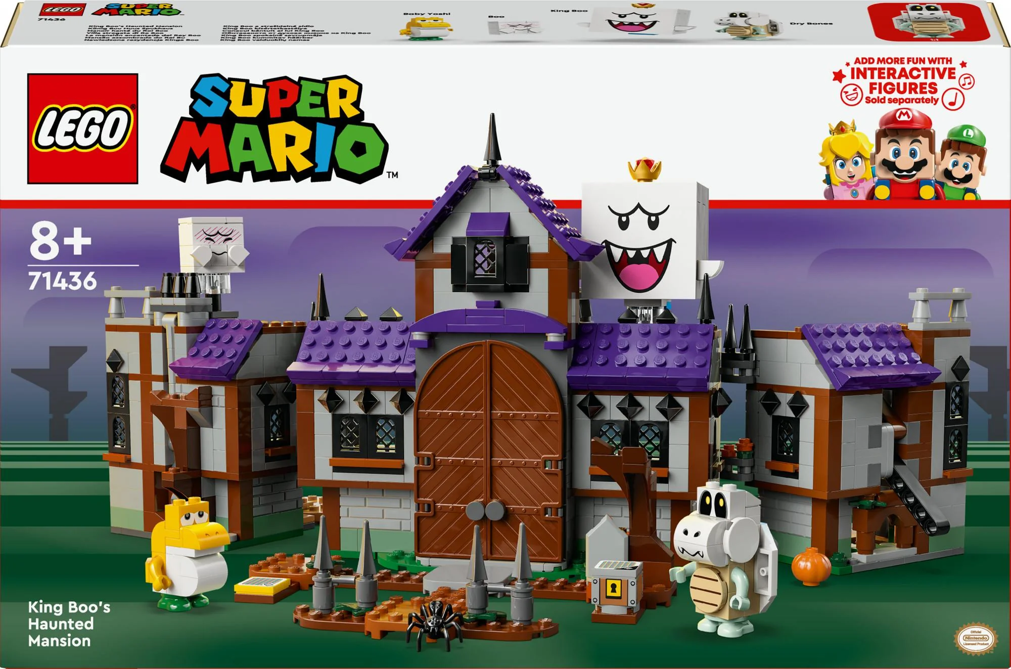 LEGO 71436 Super Mario King Boo's Haunted House