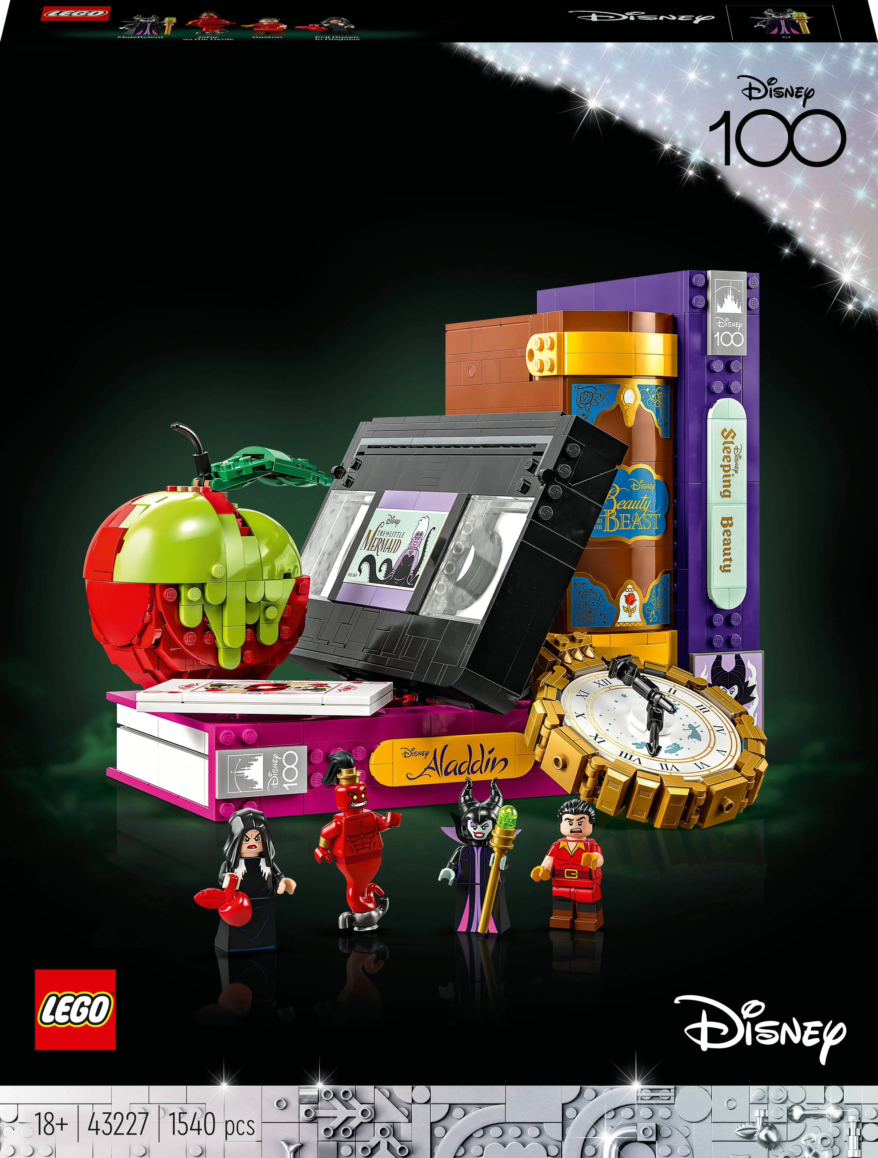 LEGO Disney - Skurke Ikoner (43227.)