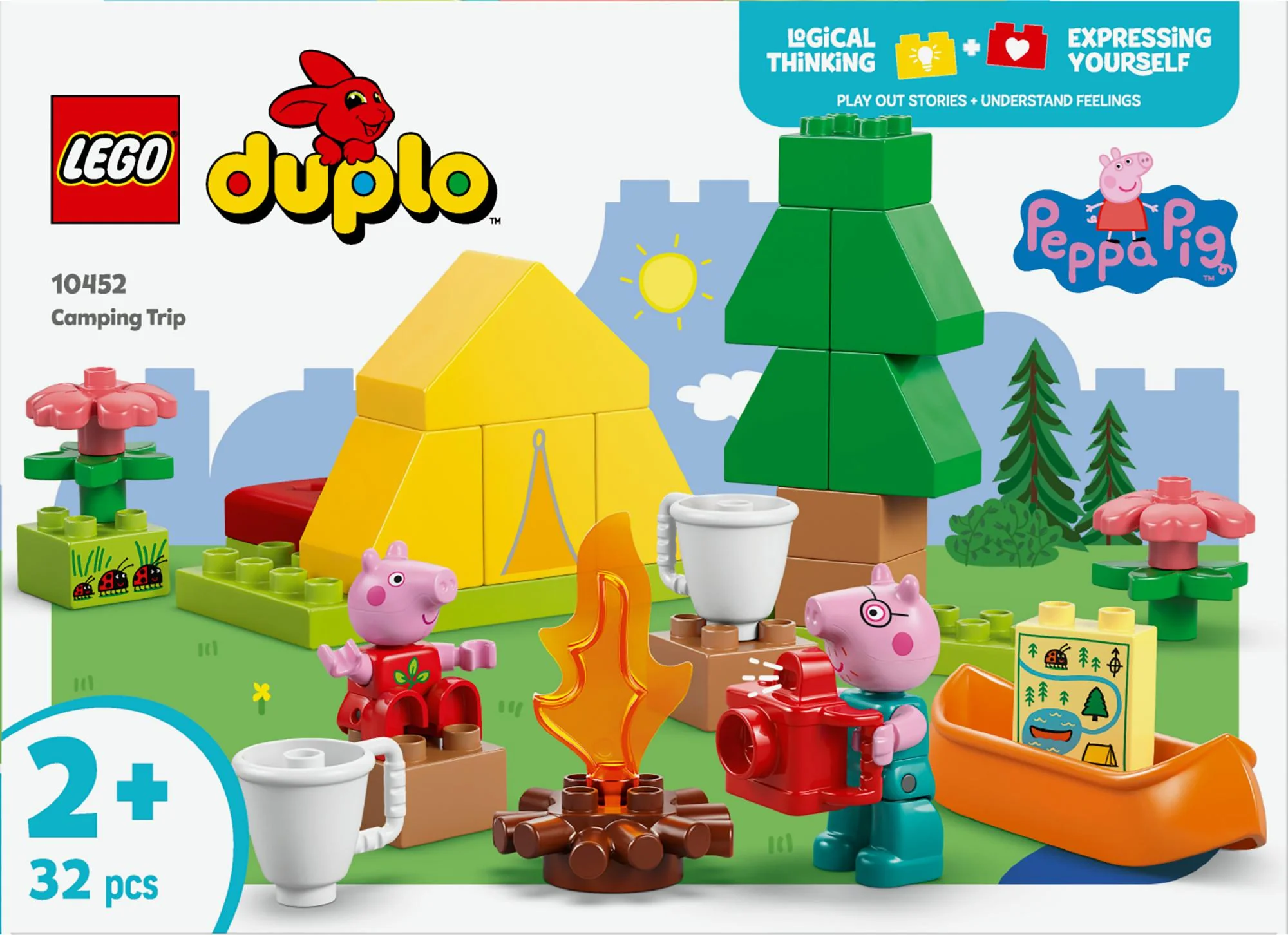 LEGO 10452 DUPLO Peppa Pig Camping Trip