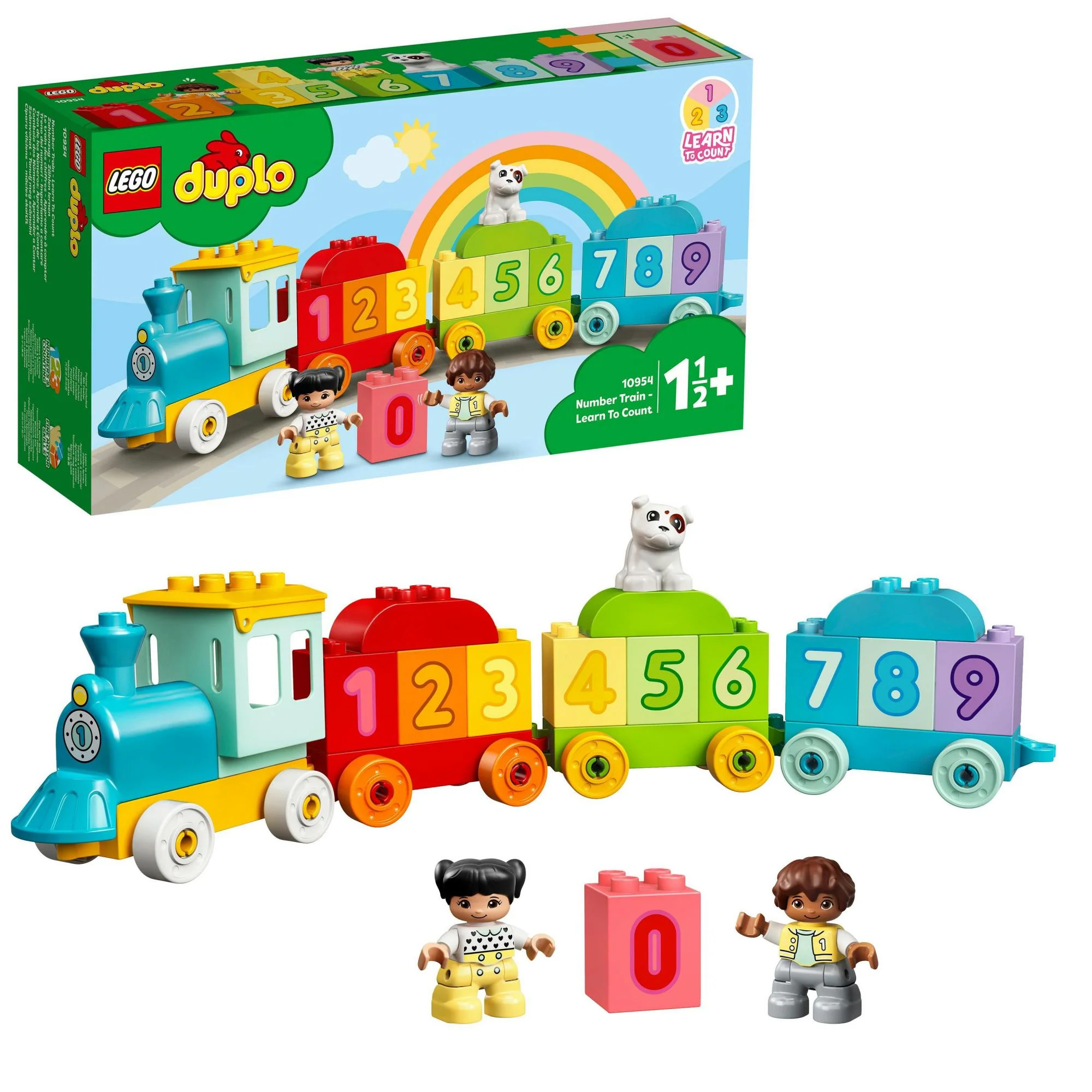 LEGO DUPLO number train - learn to count - 10954