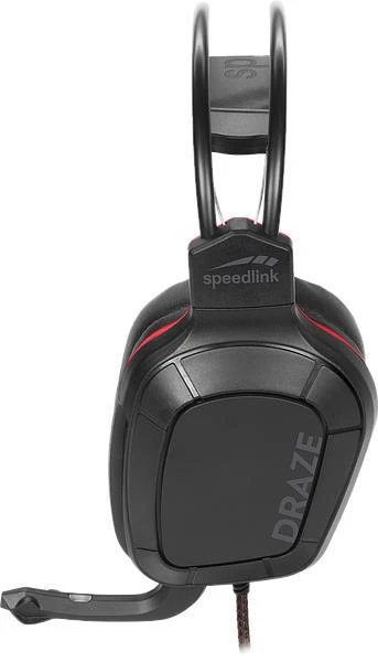 SpeedLink DRAZE Gaming Headset – für PC/PS5/PS4/Xbox SeriesX/S/Switch. schwarz