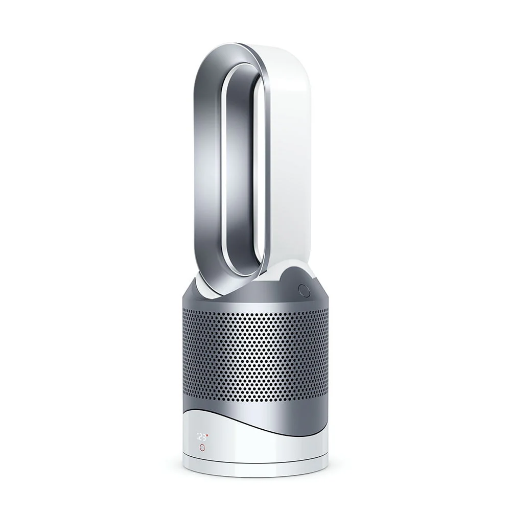 Dyson HP02 Pure Hot+Cool Link Connected Air Purifier, Heater & Fan | White/Silver | Refurbished