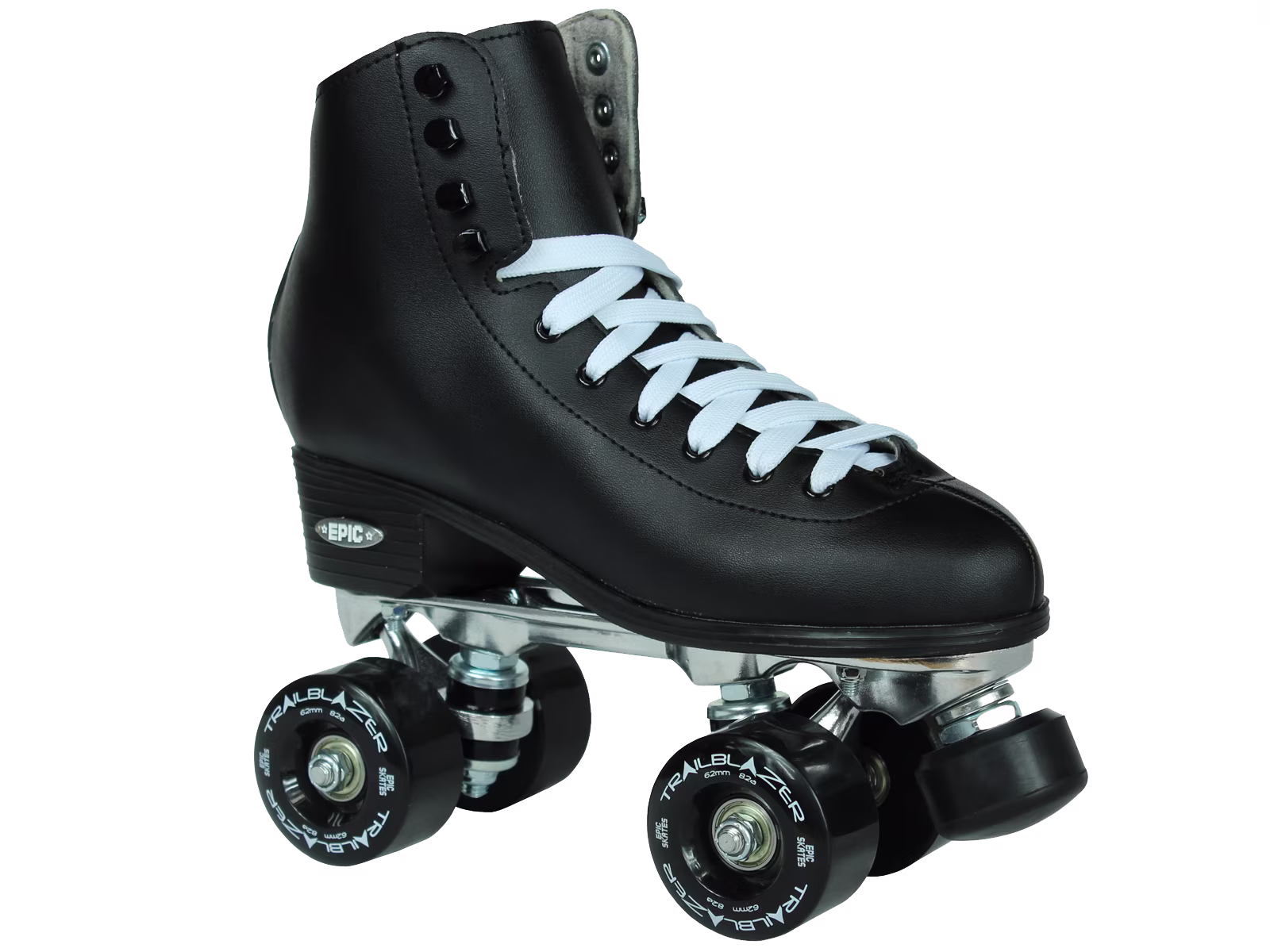 Epic Classic Black Quad Roller Skates