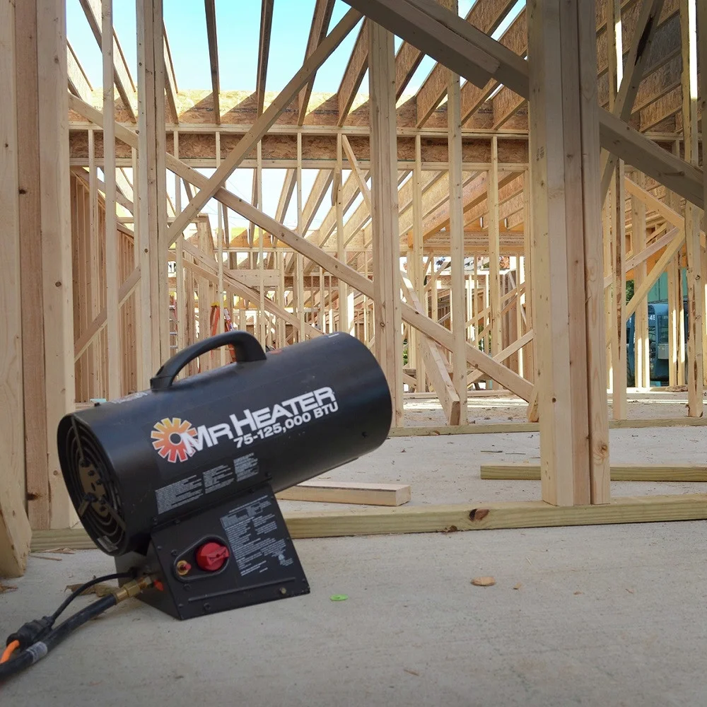 Mr. Heater 125,000 BTU Portable Forced Air LP Propane Heater