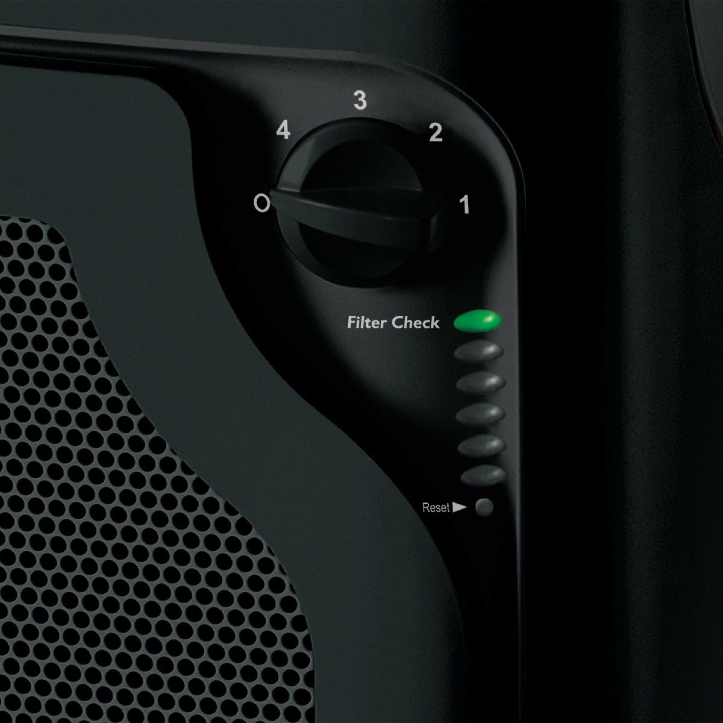 Holmes True HEPA Console Air Purifier with Filter Life Progress Bar and Quiet Operation, Large Room - Black (HAP8650B-NU-2)