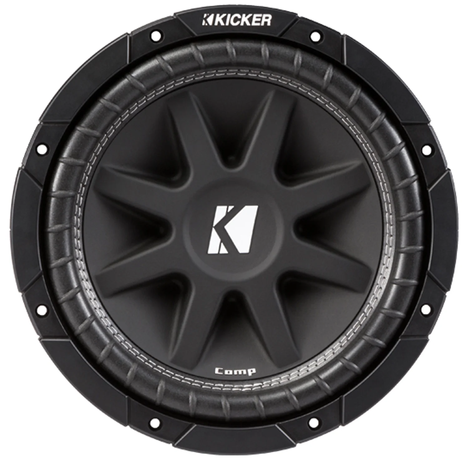 (2 pack) New Kicker 43C104 10-inch 300 Watts Max Power Single 4 Ohm Car Subwoofer
