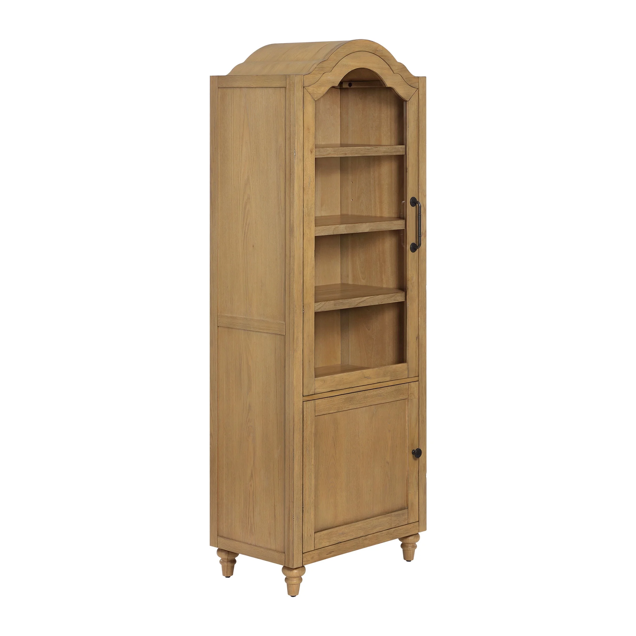 The Pioneer Woman Dining Hutch Cabinet, Medium Brown Finish